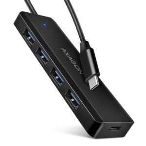 I/O HUB USB-C TRAVEL/0.19M HUE-C1C AXAGON HUE-C1C 8595247907684