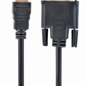 CABLE HDMI TO DVI 0.5M/CC-HDMI-DVI-0.5M GEMBIRD CC-HDMI-DVI-0.5M 8716309080347