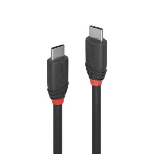 CABLE USB3.2 C-C 0.5M/BLACK 36905 LINDY 36905 4002888369053