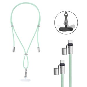 CABLE USB-C TO USB-C 1.65M/LANYARD GREEN 7991007 INTENSO  7991007 4034303037131