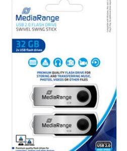 MEMORY DRIVE FLASH USB2 32GB/MR911-2 MEDIARANGE  MR911-2 4260459619475