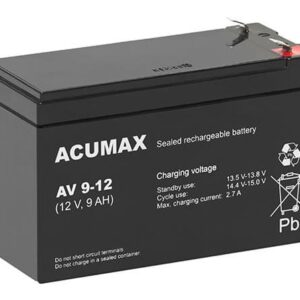 BATTERY 12V 9AH VRLA/EV9-12 T2 EUROPOWER EMU EV9-12T2 5902367800178