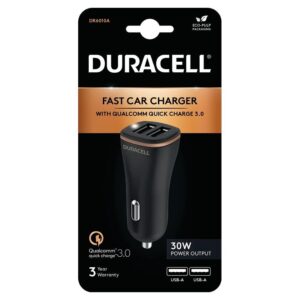 MOBILE CHARGER CAR USB/2P DR6010A DURACELL DR6010A 5056304310685