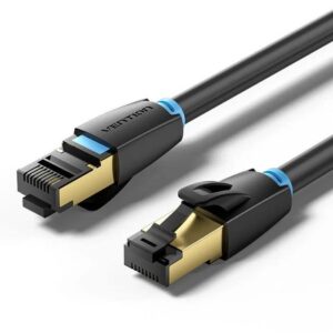PATCH CABLE CAT.8 SFTP/2M BLACK IKABH VENTION  IKABH 6922794742833