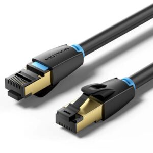 PATCH CABLE CAT.8 SFTP/10M BLACK IKABL VENTION IKABL 6922794742864