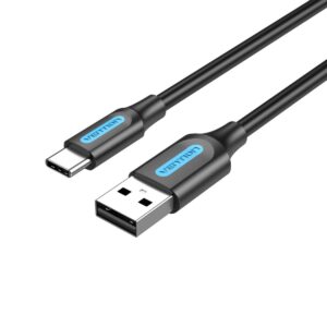 CABLE USB-C TO USB2.0/0.5M BLACK COKBD VENTION  COKBD 6922794748637