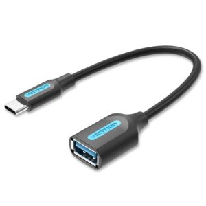 CABLE USB3.1C MALE TO A FEMALE/0.15M BLACK CCVBB VENTION CCVBB 6922794749412