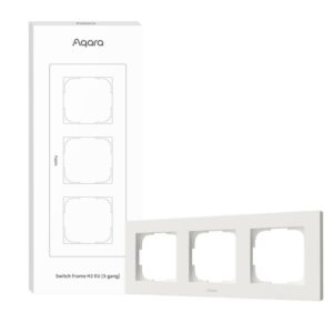 SMART SWITCH FRAME H2 (3-GANG)/WHITE FE-X02D-W AQARA FE-X02D-W 6975833357666