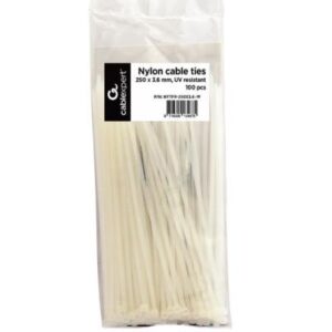 CABLE ACC TIES NYLON 100PCS/NYTFR-250X3.6-W GEMBIRD NYTFR-250X3.6-W 8716309134675