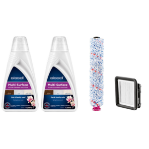 Bissell | Cleaning Pack | MultiSurface (2xDetergents+Brushroll+Filter) 2815 011120253535