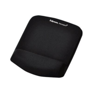 Fellowes | Mouse pad with wrist support PlushTouch | Mouse pad with wrist pillow | 238 x 184 x 25.4 mm | Black 9252003 043859718917