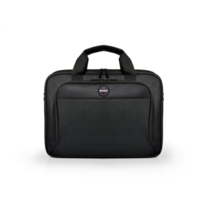 PORT DESIGNS | HANOI II CLAMSHELL | 105064 | Fits up to size 15.6 " | Messenger - Briefcase | Shoulder strap | Black 105064 3567041050649