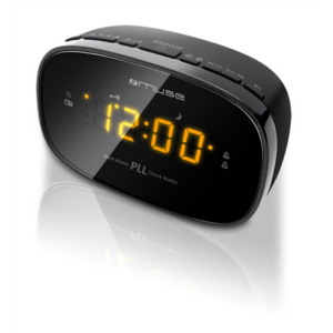 Muse | Clock radio PLL | M-150CR | Alarm function | Black M-150CR 3700460202293