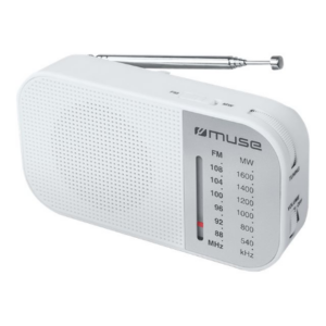 Muse | M-025 RW | Portable radio | White M-025RW 3700460207663