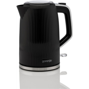 Gorenje K17DPB | Kettle | Electric | 1.7 L | 2200 W | Plastic/Stainless steel | 360° rotational base | Black K17DPB 3838782826955