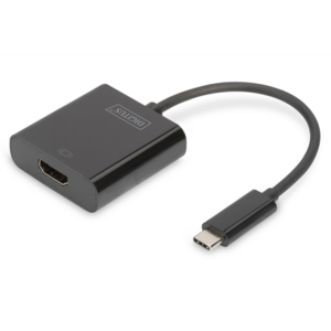Digitus | USB Type-C to HDMI Adapter | DA-70852 | Black | USB Type-C | 0.15 m DA-70852 4016032447528