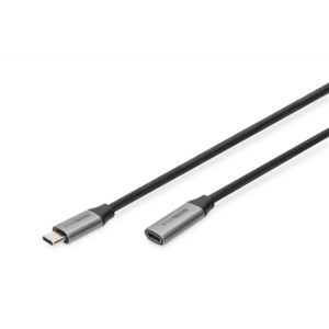 Digitus | USB-C/M to USB-C/F Extension Cable | DB-300230-010-S | USB-C to USB-C USB C