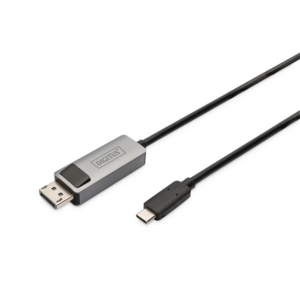 Digitus | Bi-directional Adapter Cable | DB-300334-020-S | USB-C to DP USB-C | Display Port DB-300334-020-S 4016032483908