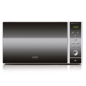 Caso | Microwave oven with Grill | MG 25 | Free standing | 900 W | Grill | Silver/Black 03331 4038437033311