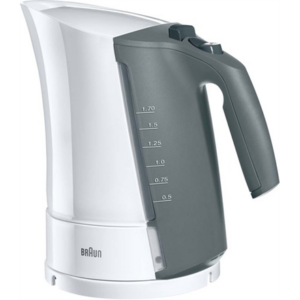 Braun | Kettle | WK 300 | Standard | 2200 W | 1.7 L | Plastic | 360° rotational base | White WK300 White 4210201657712