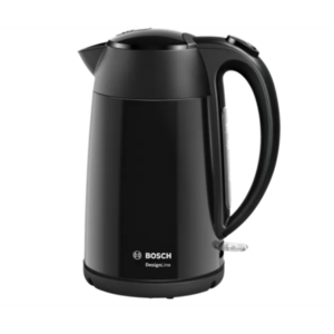 Bosch | Kettle | DesignLine TWK3P423 | Electric | 2400 W | 1.7 L | Stainless steel | 360° rotational base | Black TWK3P423 4242005188048