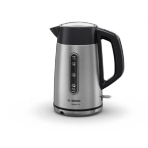 Bosch | Kettle | DesignLine TWK4P440 | Electric | 2400 W | 1.7 L | Stainless steel | 360° rotational base | Black/Stainless Steel TWK4P440 4242005188062
