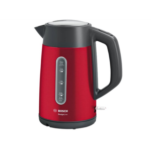 Bosch | Kettle | DesignLine TWK4P434 | Electric | 2400 W | 1.7 L | Stainless steel | 360° rotational base | Red/Black TWK4P434 4242005188277
