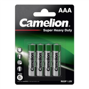 Camelion | R03P-BP4G | AAA/LR03 | Super Heavy Duty | 4 pc(s) 10000403 4260033156327