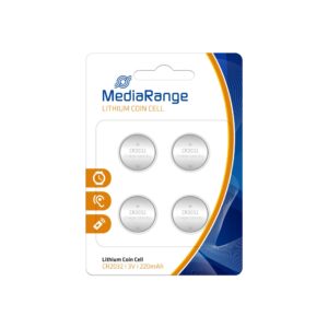 BATTERY LITHIUM CR2032 3V/4PCS MRBAT132 MEDIARANGE MRBAT132 4260283113385