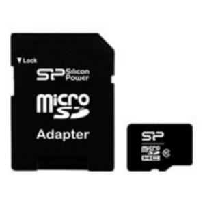Silicon Power | 8 GB | MicroSDHC | Flash memory class 10 | SD adapter SP008GBSTH010V10SP 4712702618808