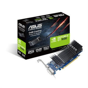 Asus | GT1030-SL-2G-BRK | NVIDIA | 2 GB | GeForce GT 1030 | GDDR5 | DVI-D ports quantity 1 | HDMI ports quantity 1 | PCI Express 3.0 | Memory clock speed 6008 MHz | Processor frequency 1506 MHz 90YV0AT0-M0NA00 4712900743333