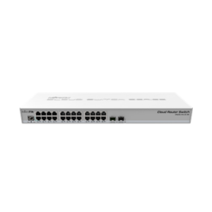 MikroTik | Cloud Router Switch CRS326-24G-2S+RM | Managed L3 | Rackmountable | Gigabit Ethernet (copper) ports quantity 24 | SFP+ ports quantity 2 | 12 month(s) CRS326-24G-2S+RM 4752224002198