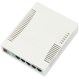 MikroTik | Switch | RB260GS | Web managed | Desktop | SFP ports quantity SFP ports quantity 1 | Power over Ethernet (PoE) ports quantity 1 | 12 month(s) CSS106-5G-1S 4752224002310