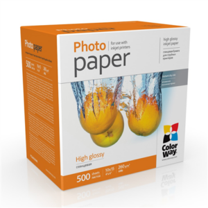 Photo Paper | PG2605004R | Glossy | White | 260 g/m² | 10 x 15 cm PG2605004R 4823108631596