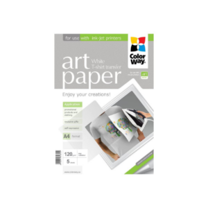 ART | Photo Paper T-shirt transfer (white) | 120 g/m² | A4 PTW120005A4 4823108631695