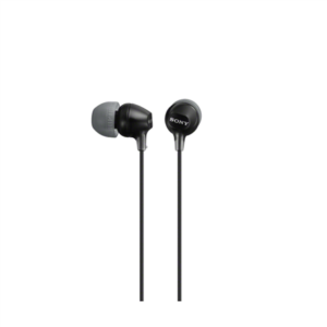 Sony | EX series | MDR-EX15AP | In-ear | Black MDREX15APB.CE7 4905524931235