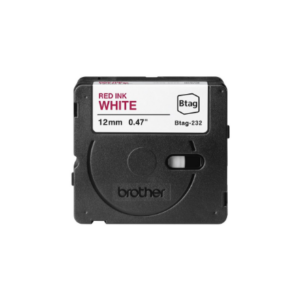 Brother BTAG-232 | Red on White | Btag BTAG232 4977766835817