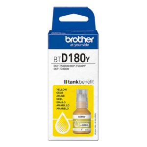 Brother BTD180Y | Ink refill | Yellow BTD180Y 4977766838917