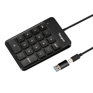 Targus | Numeric EcoSmart | Numeric Keypad | Wired | Black AKP13GL 5063194004211