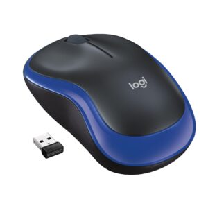 MOUSE USB OPTICAL WRL M185/BLUE 910-002236 LOGITECH 910-002236 5099206028838