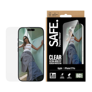 PanzerGlass Screen protector | Apple | iPhone 17 Pro | Transparent | Ultra-Wide Fit w. EasyAligner SA74726 5715685025877