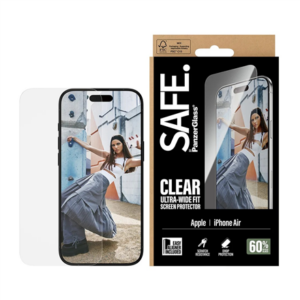 PanzerGlass Screen protector | Apple | iPhone Air | Glass | Transparent | Ultra-Wide Fit w. EasyAligner SA92447 5715685025884