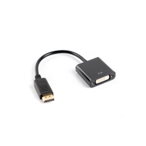 Lanberg Adapter Dual Link DisplayPort 1.2 to DVI-I | AD-0007-BK AD-0007-BK 5901969408706