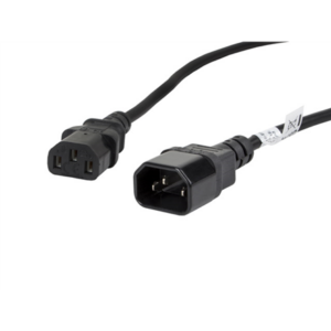 Lanberg | IEC 320 C13 to C14 Cable | CA-C13E-11CC-0018-BK CA-C13E-11CC-0018-BK 5901969409833