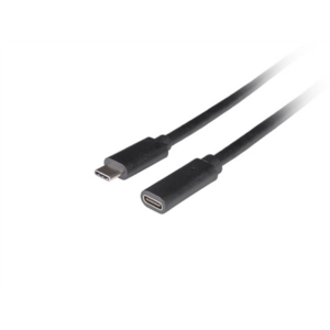 Lanberg | USB-C M/F 3.1 Cable | CA-USBE-20CC-0015-BK CA-USBE-20CC-0015-BK 5901969447866