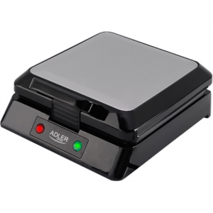 Adler | Waffle maker | AD 3036 | 1500 W | Number of pastry 4 | Belgium | Black AD 3036 5902934830041