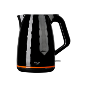 Adler | Kettle | AD 1277 | Standard | 2200 W | 1.7 L | Plastic | 360° rotational base | Black AD 1277 Black 5902934831222