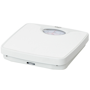 Adler | Mechanical bathroom scale | AD 8151w | Maximum weight (capacity) 130 kg | Accuracy 1000 g | White AD 8151 white 5902934838641