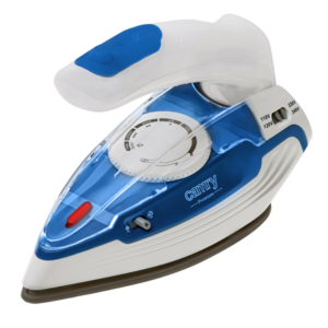 Camry CR 5040 | Steam travel iron | 1600 W | Water tank capacity 80 ml | Continuous steam 10 g/min | Steam boost performance 50 g/min | Blue/White CR 5040 5905575902498