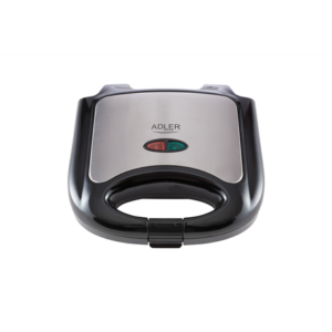 Adler | Sandwich maker | AD 3015 | 750 W | Number of plates 1 | Number of pastry 2 | Black AD 3015 5908256832503